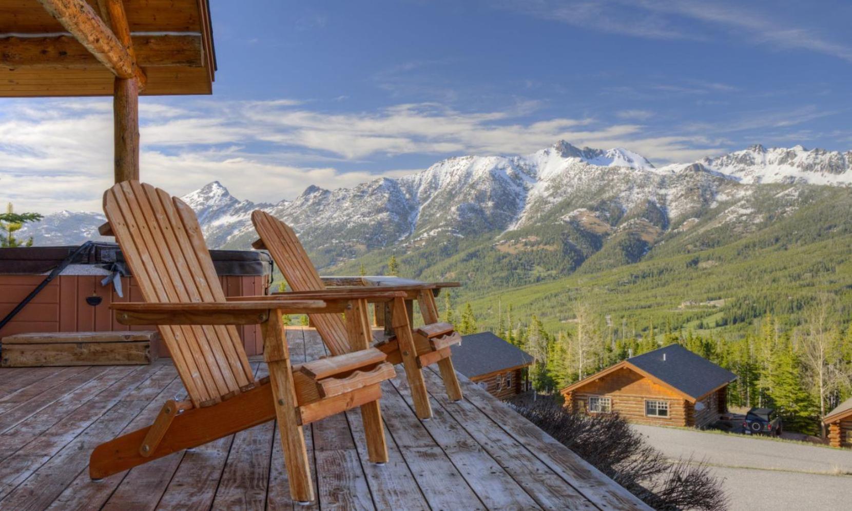 Cowboy Heaven Cabin 13 Bandit Big Sky Extérieur photo